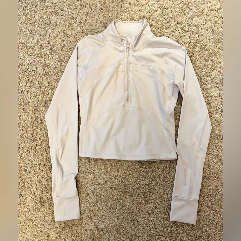 Workout half zip up top size S like new!